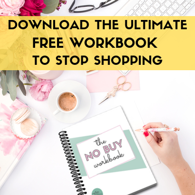Click here to get your FREE copy of the No Buy Workbook!